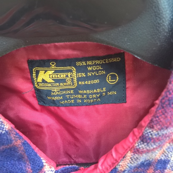 Vintage K-Mart Wool Flannel - Picture 5 of 6